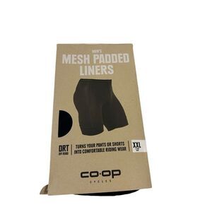 Co-op cycle mesh padded liner underwear xxl new‎